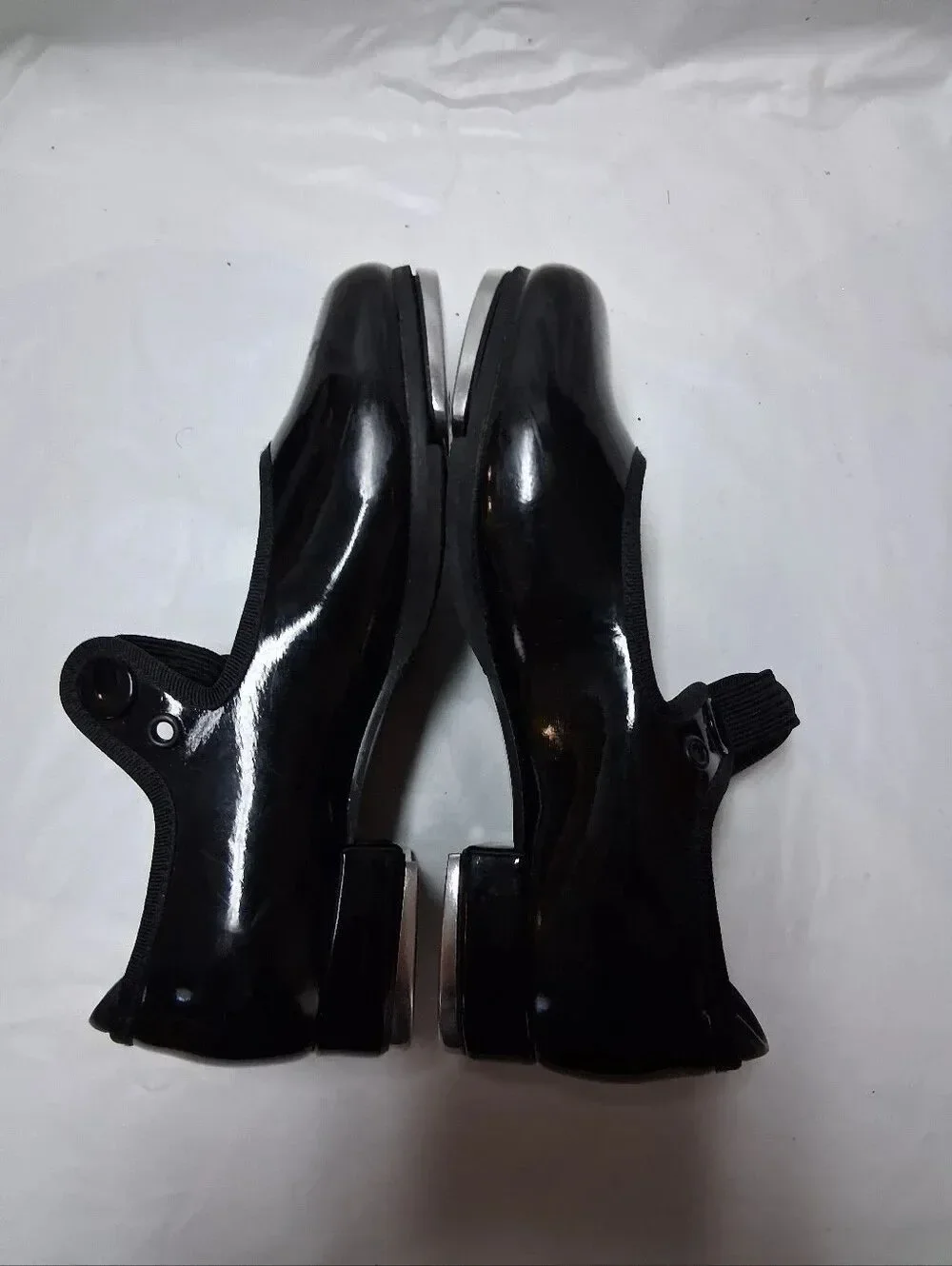 Bolch Black Size 10W Childs Tap/Dance Shoes Preowned